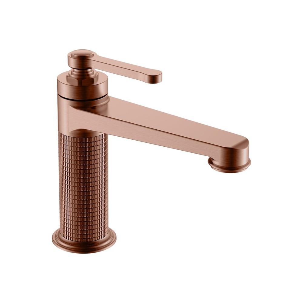 Prime Fırçalı Rose Gold Lavabo Bataryası