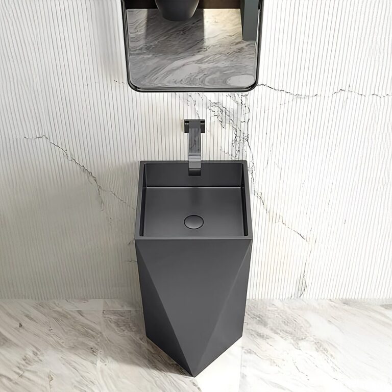 Prisma_Mat_Siyah_Paslanmaz_Celik_Monoblok_Lavabo_1