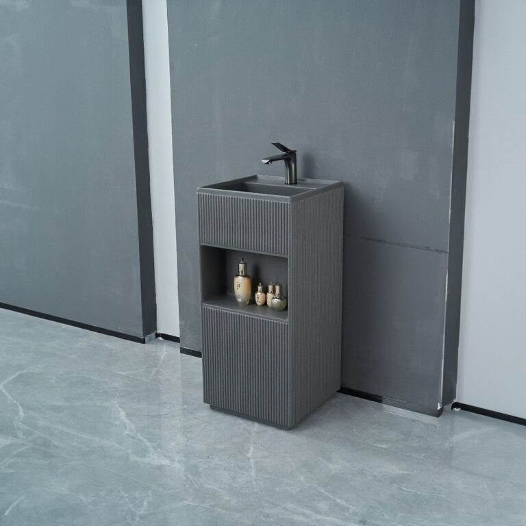 Stria_Mat_Gri_Monoblok_Lavabo_1