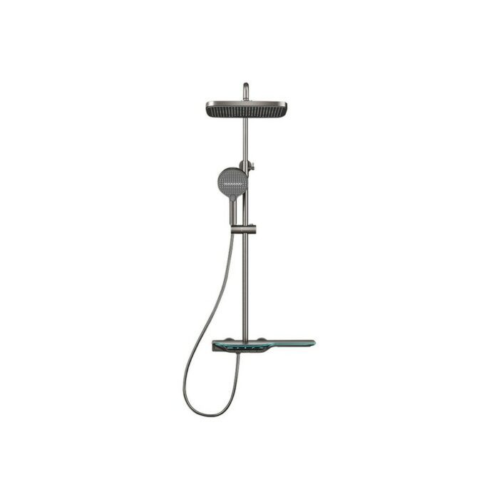 Likya Fırçalı Altın Duş Seti