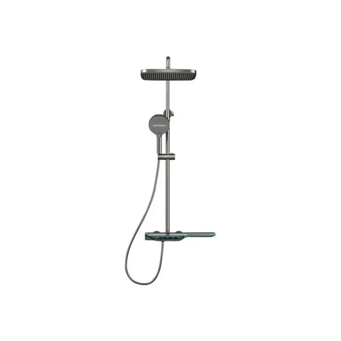 Likya Fırçalı Altın Duş Seti